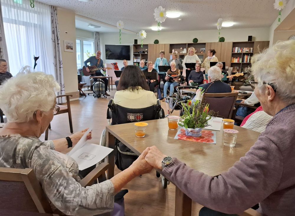 Tagespflege HADIS feiert Frühlingsfest